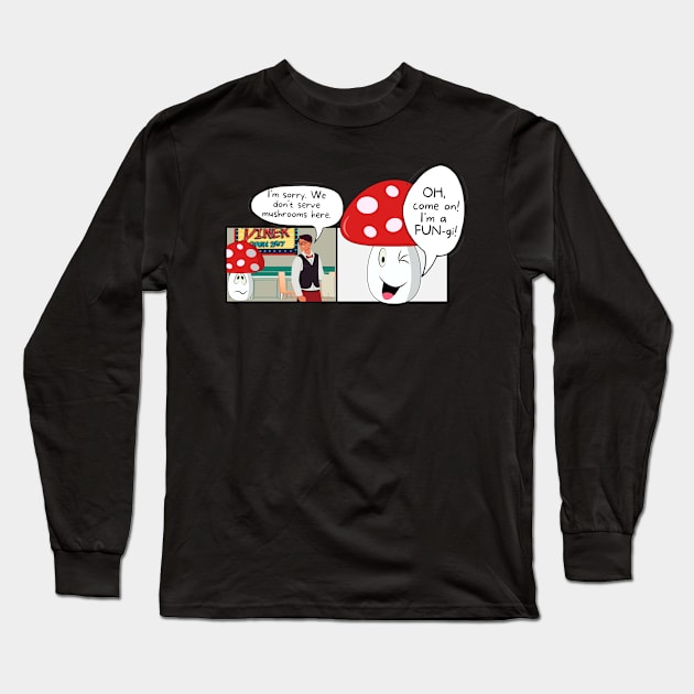 Fungi Long Sleeve T-Shirt by WonderBubbie